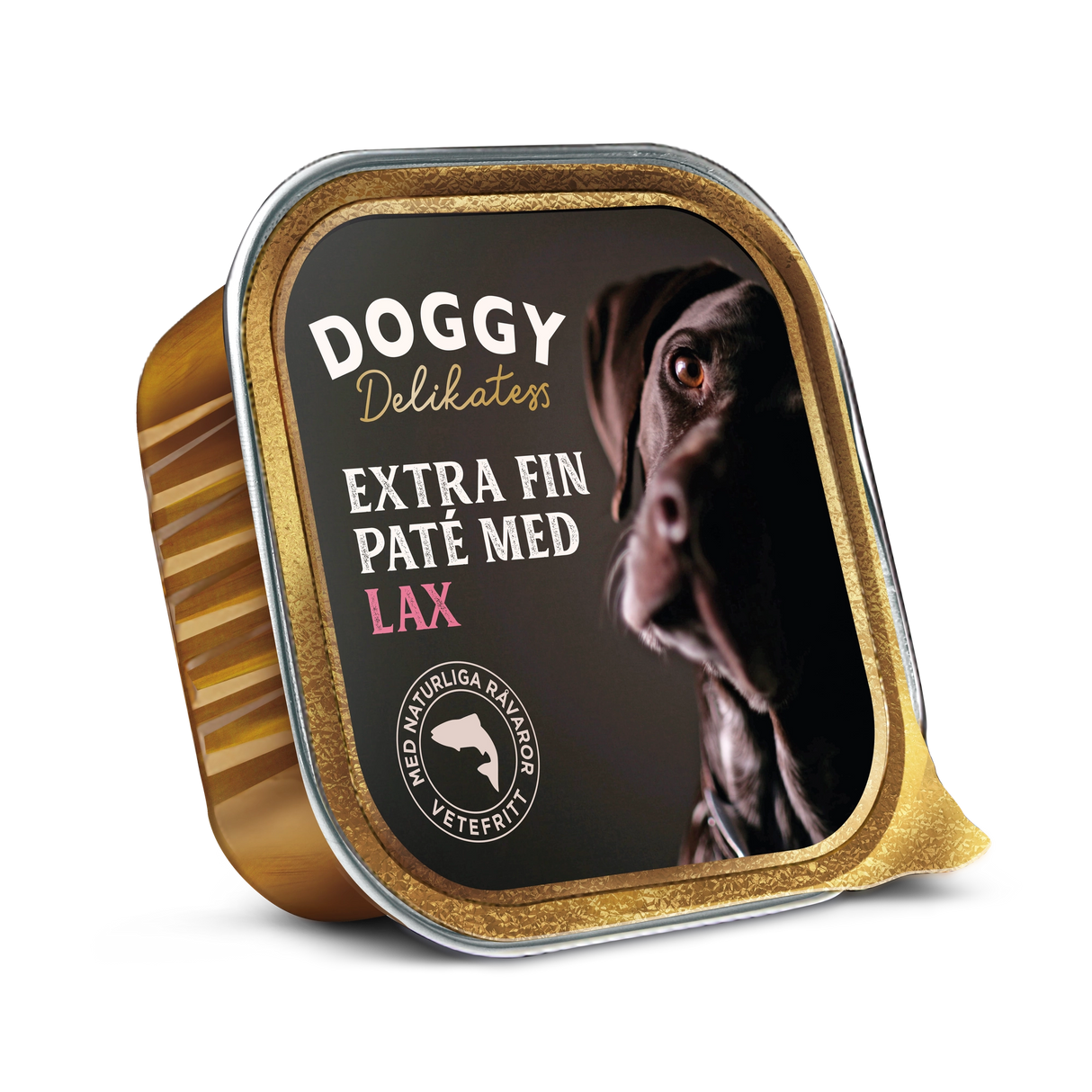Doggy - Paté Vådfoder m. Laks, 150g