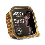 Doggy - Paté Vådfoder m. Laks, 150g