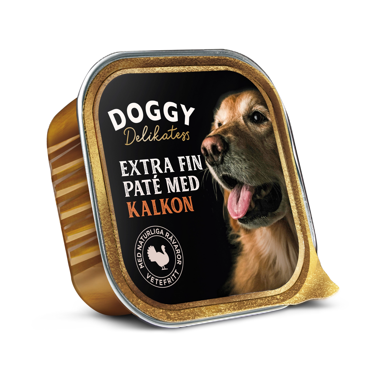Doggy - Paté Vådfoder m. Kalkun, 150g