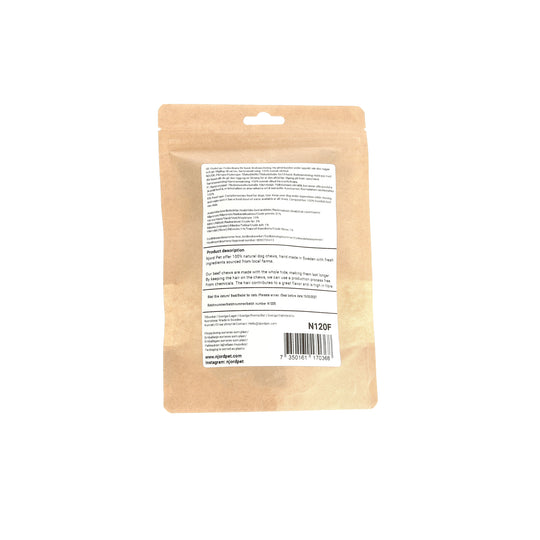 Njord Pet - Oksekødsstrimler, 8 stk.