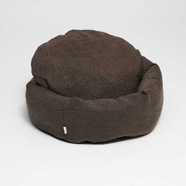 Staey - Luna 3.0 Hundeseng, Chestnut Bouclé