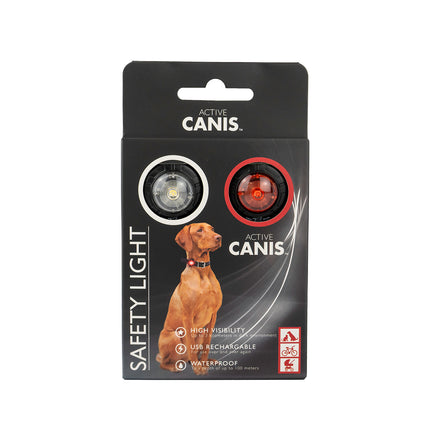 Active Canis - Safety Lygter, 2-pak