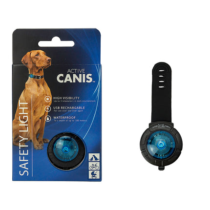 Active Canis Safety Light – LED Sikkerhedslys, blå