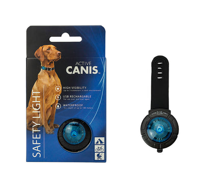 Active Canis Safety Light – LED Sikkerhedslys, blå