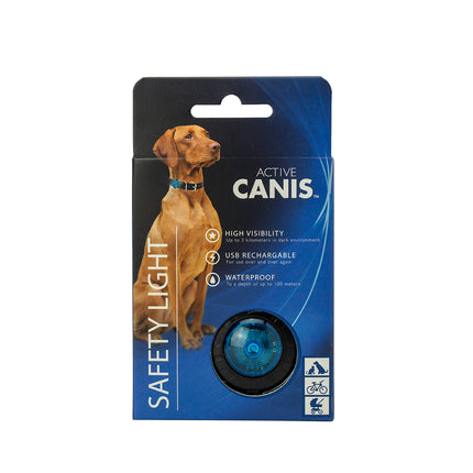 Active Canis Safety Light – LED Sikkerhedslys, blå