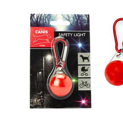 Active Canis - Vandtæt LED-Lygte, Rød