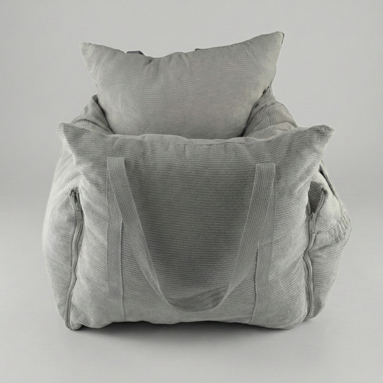 3-i-1 Bilsæde til hunde i fløjl