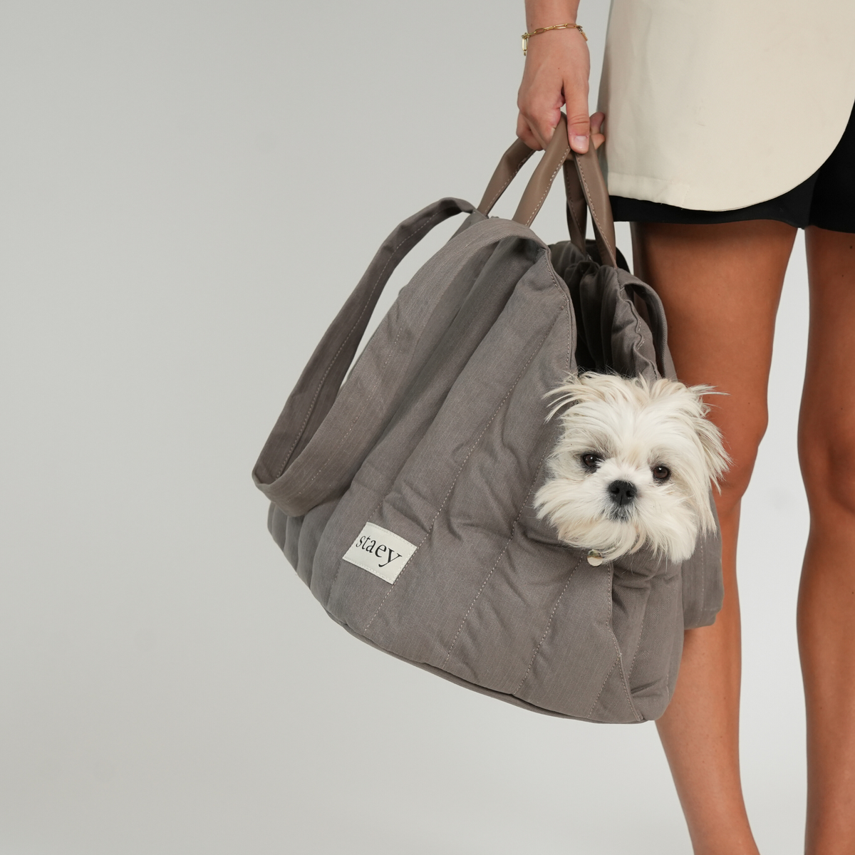 Staey - Elva Hundetaske, Taupe