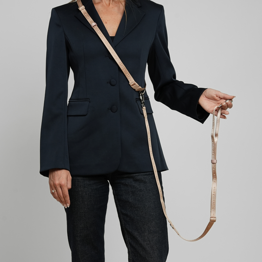 Staey - Håndfri Hundesnor, Light Rose