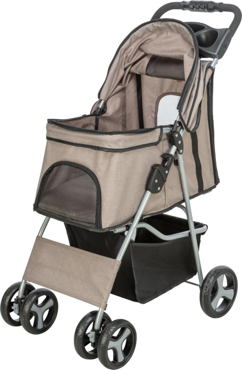 Buggy hundeklapvogn, Taupe