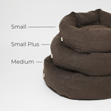 Staey - Luna 3.0 Hundeseng, Chestnut Bouclé