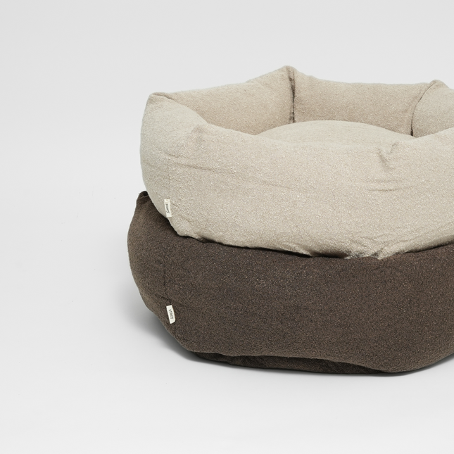 Staey - Luna 3.0 Hundeseng, Oat Bouclé