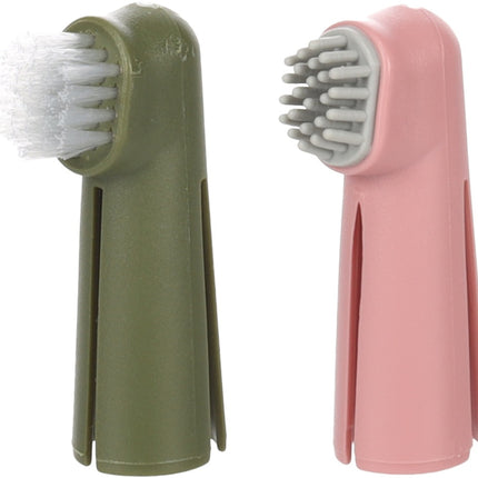 Fingertandbørste, 2-pak