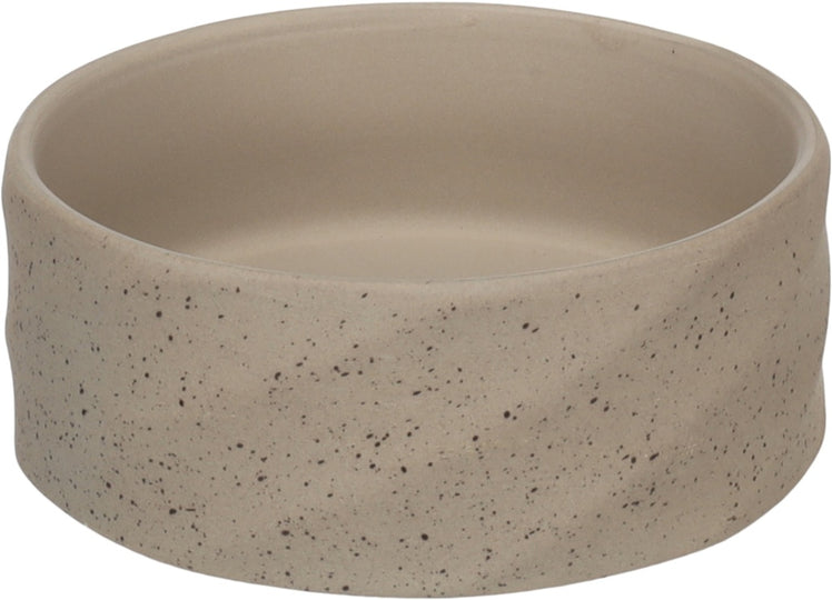Keramisk Hundeskål, Grå