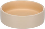 Keramisk Hundeskål, Beige & Orange