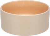 Keramisk Hundeskål, Beige & Orange