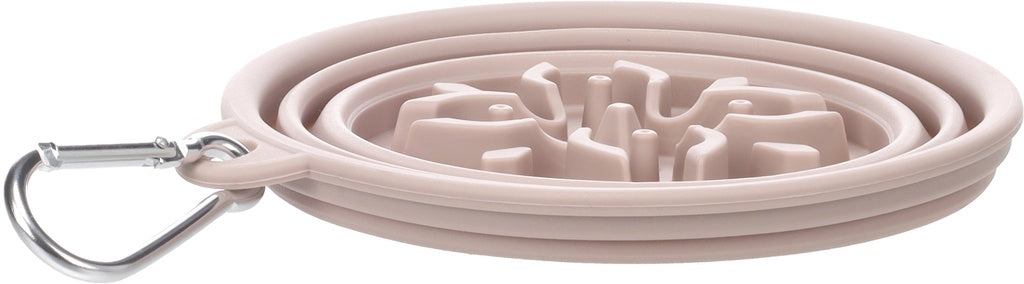 Rejseskål m. Slowfeeder, 500ml