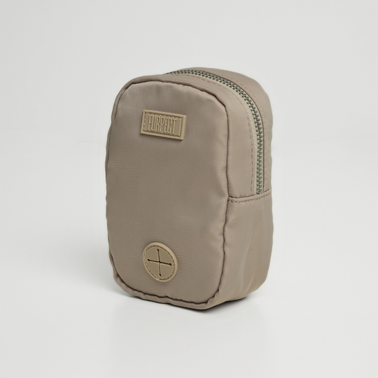 Furpect - Godbidstaske m. Hundeposeholder, Sand