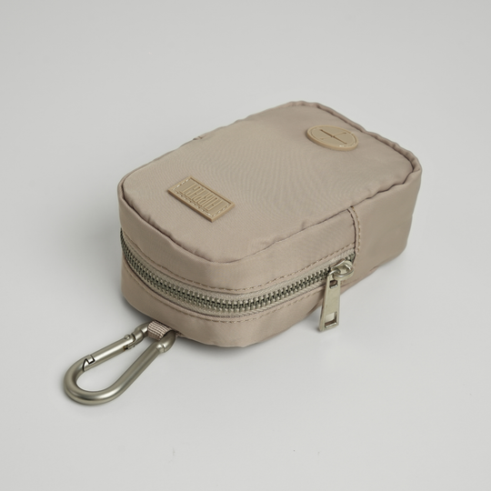 Furpect - Godbidstaske m. Hundeposeholder, Sand