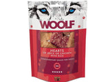 Woolf Godbidshjerter af and og kylling med ris – 100 g