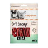 Companion - Pølser med Kylling, Valuepack (550g)