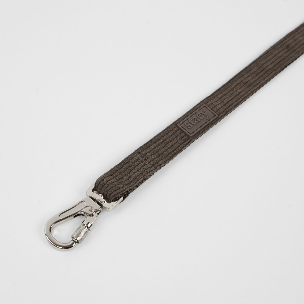 Staey - Elma Fløjl Hundesnor, Dark Oak