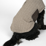 Herringbone Hundefrakke, Mocca – Staey