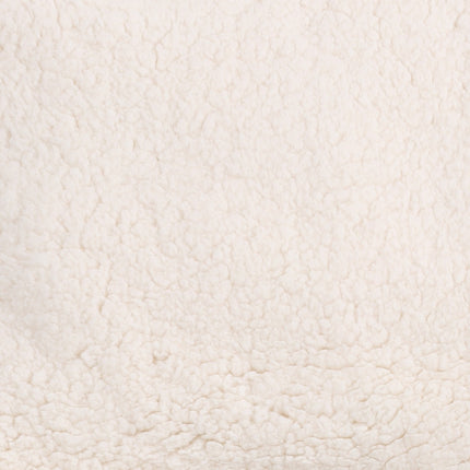 Flamingo - Hundehule i plys, Cremefarvet