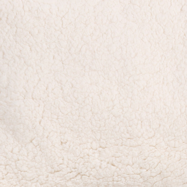 Flamingo - Hundehule i plys, Cremefarvet