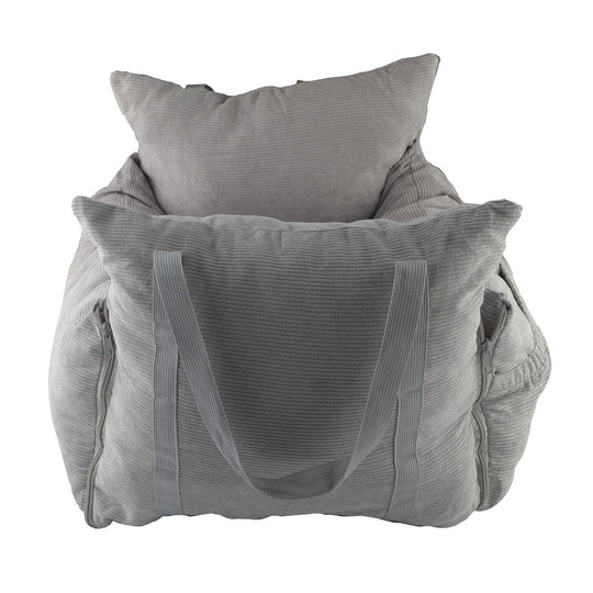 3-i-1 Bilsæde til hunde i fløjl