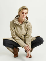 Jacson Barbro - Regnjakke til ejer, Beige