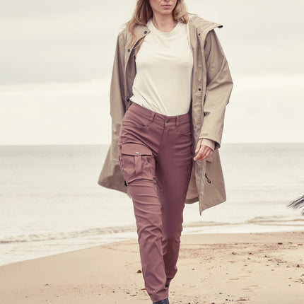 Jacson Barbro - Regnjakke til ejer, Beige