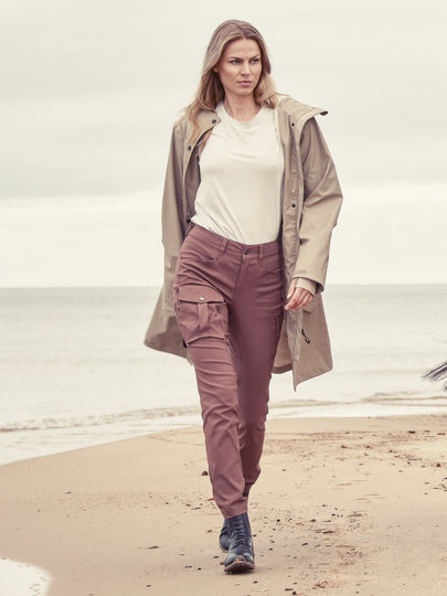 Jacson Barbro - Regnjakke til ejer, Beige