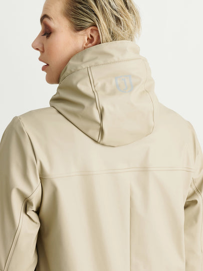 Jacson Barbro - Regnjakke til ejer, Beige