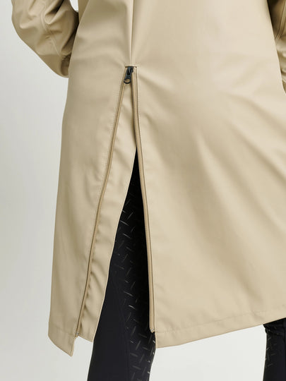 Jacson Barbro - Regnjakke til ejer, Beige