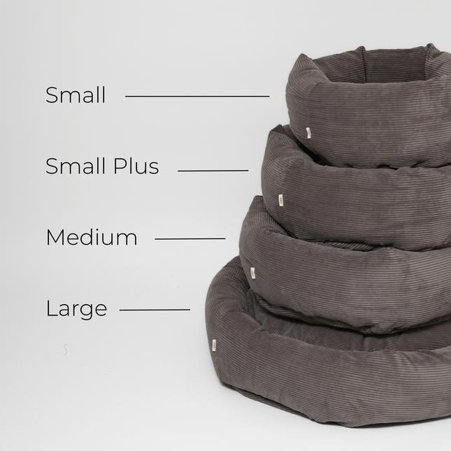 Staey - Luna 3.0 Hundeseng, Taupe Fløjl