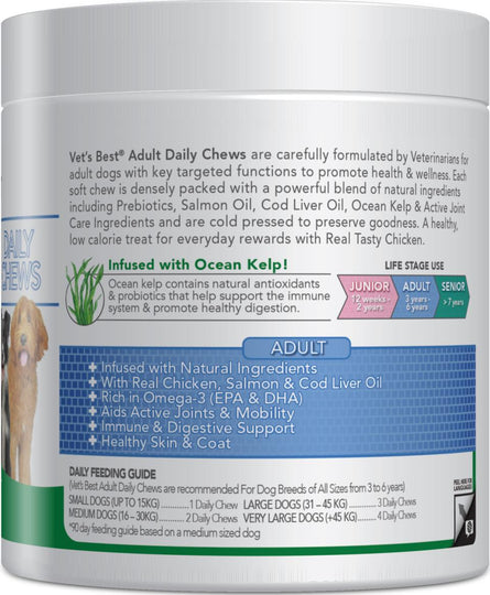 Vets Best - Daily Chews, Adult