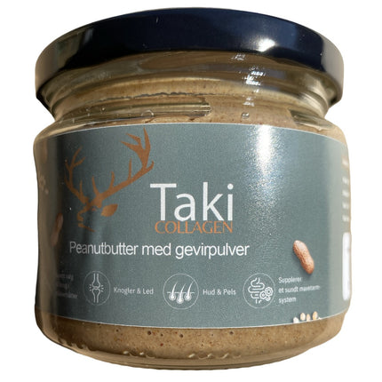 Taki Collagen - Peanutbutter m. gevirpulver 300g