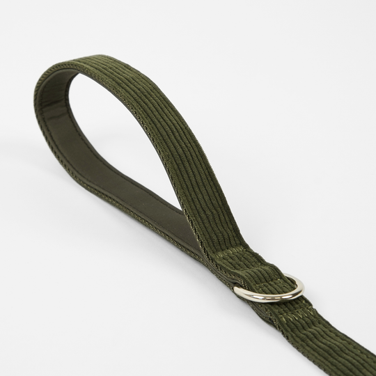 Staey - Elma Fløjl Hundesnor, Moss Green