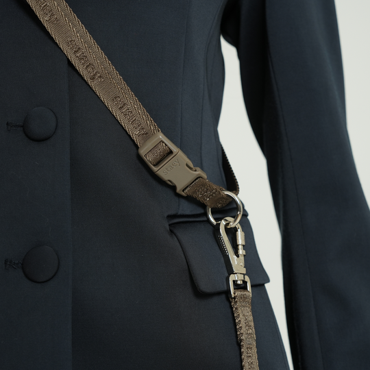 Staey - Håndfri Hundesnor, Taupe