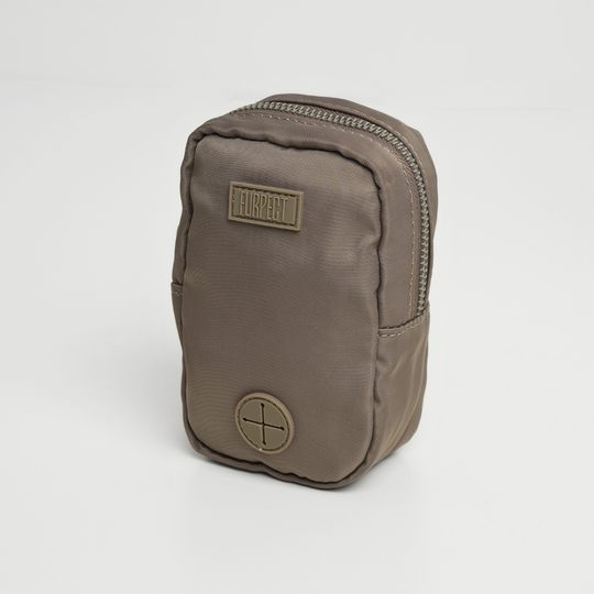 Furpect - Godbidstaske m. Hundeposeholder, Latte