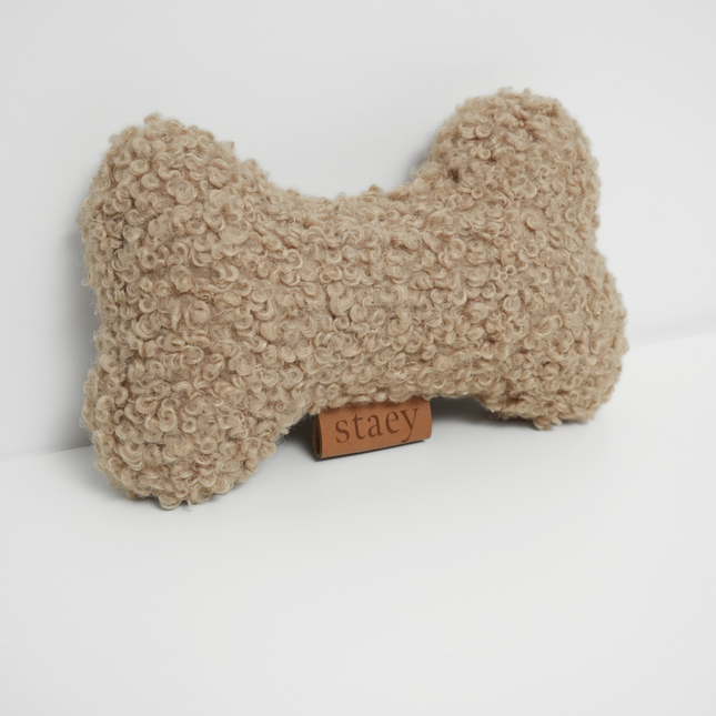 Staey Kødben Legetøj - Sand Curly