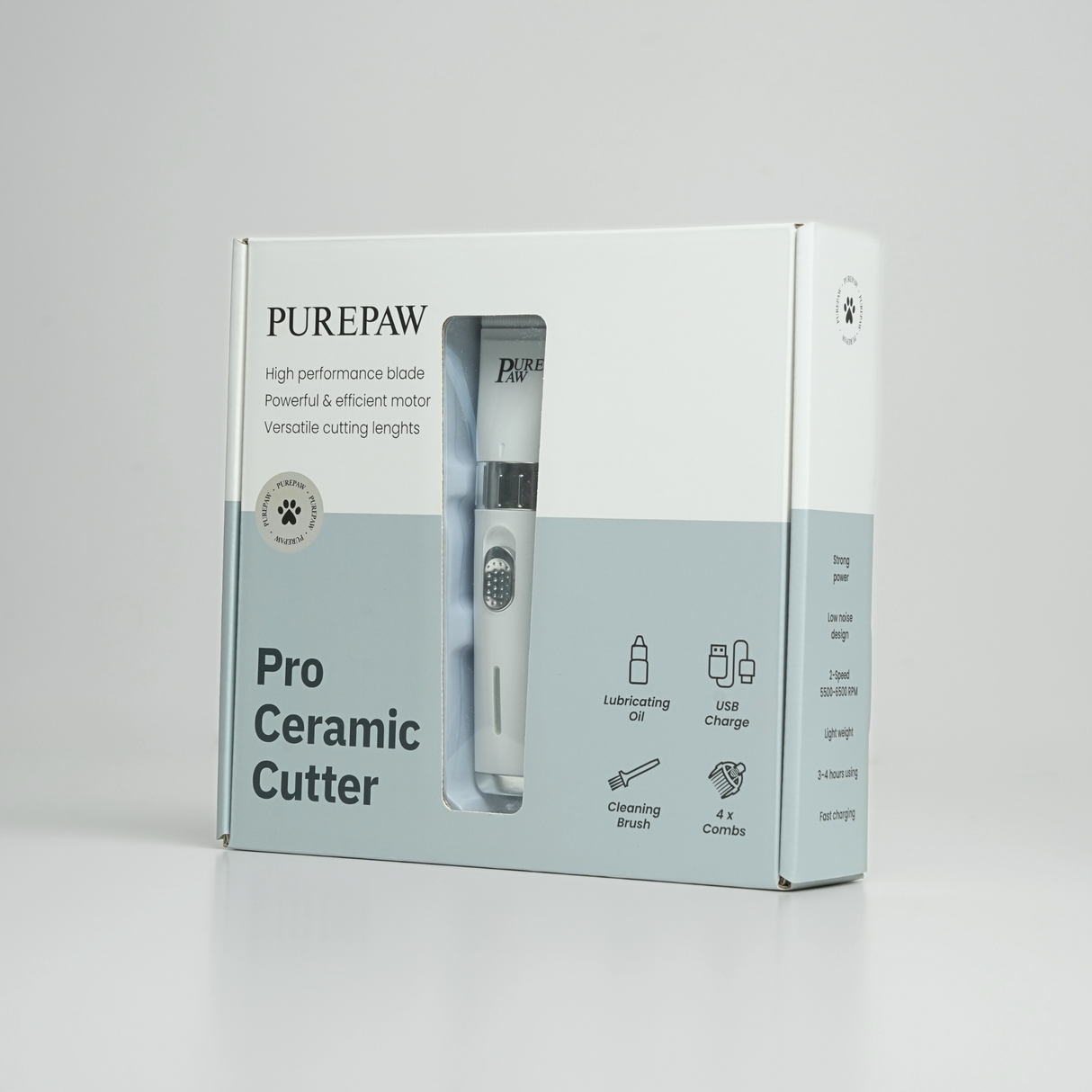 Purepaw - Premium Keramisk Hundetrimmer