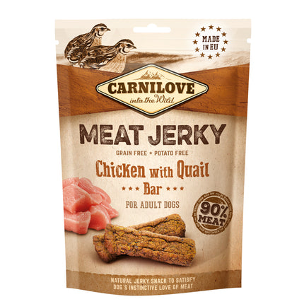 Carnilove - Jerky Tyggeben m. Kylling & Vagtel