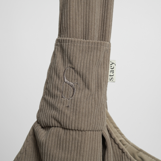 Staey - Ava Bæresele i Fløjl, Taupe