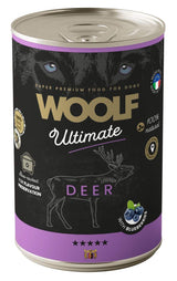 Woolf - Ultimate Vådfoder m. Hjort & Blåbær, 400g