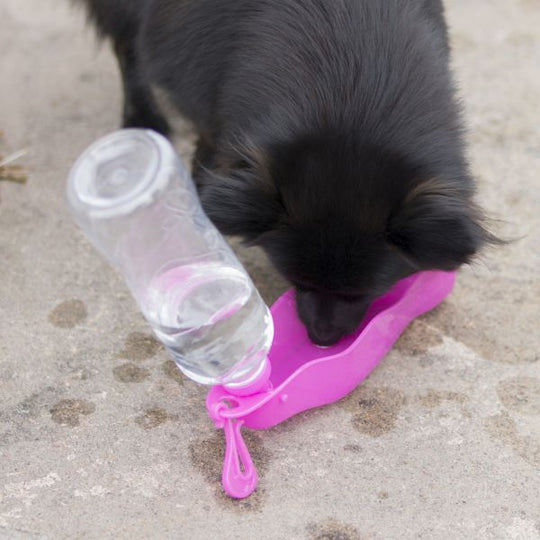 Dogman - Vandflaske til turen, Lyserød, 500ml.