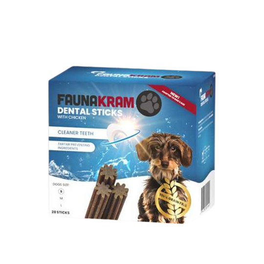 Faunakram - Kornfri Dental Sticks 28 stk. (BF 24/8)