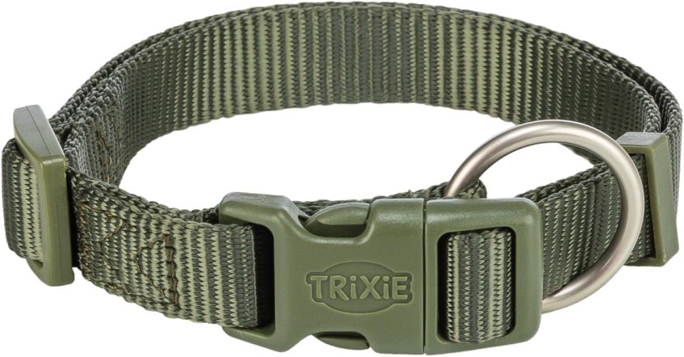 Trixie - Premium Halsbånd, olive green