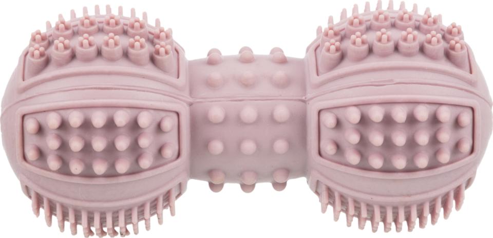 Trixie - Hvalpelegetøj Dumbbell, 9 cm (Assorteret)